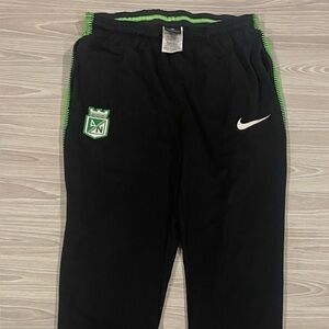 Nike Atletico Nacional Dry Training Pants 883774-010 Black Men’s Size Small